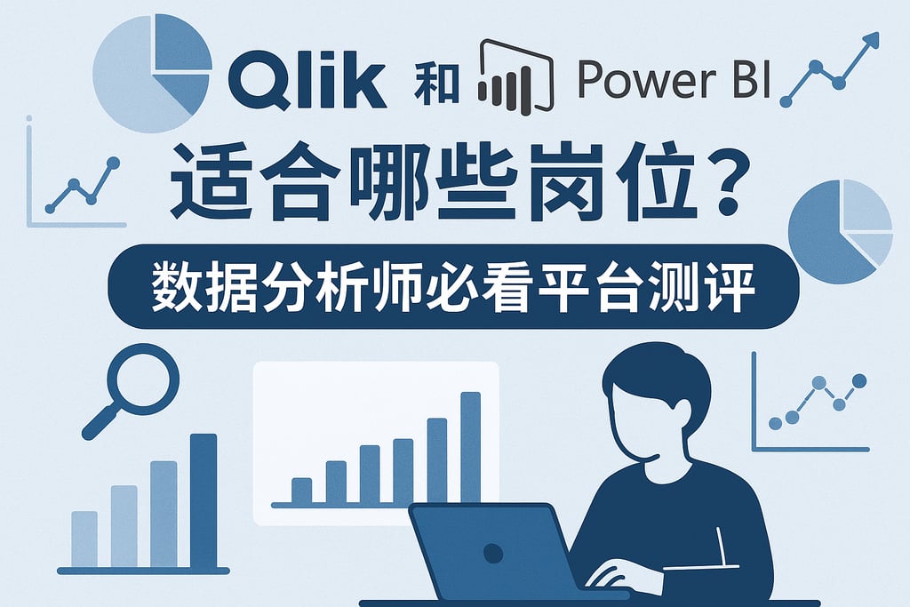 Qlik和Power BI适合哪些岗位？数据分析师必看平台测评